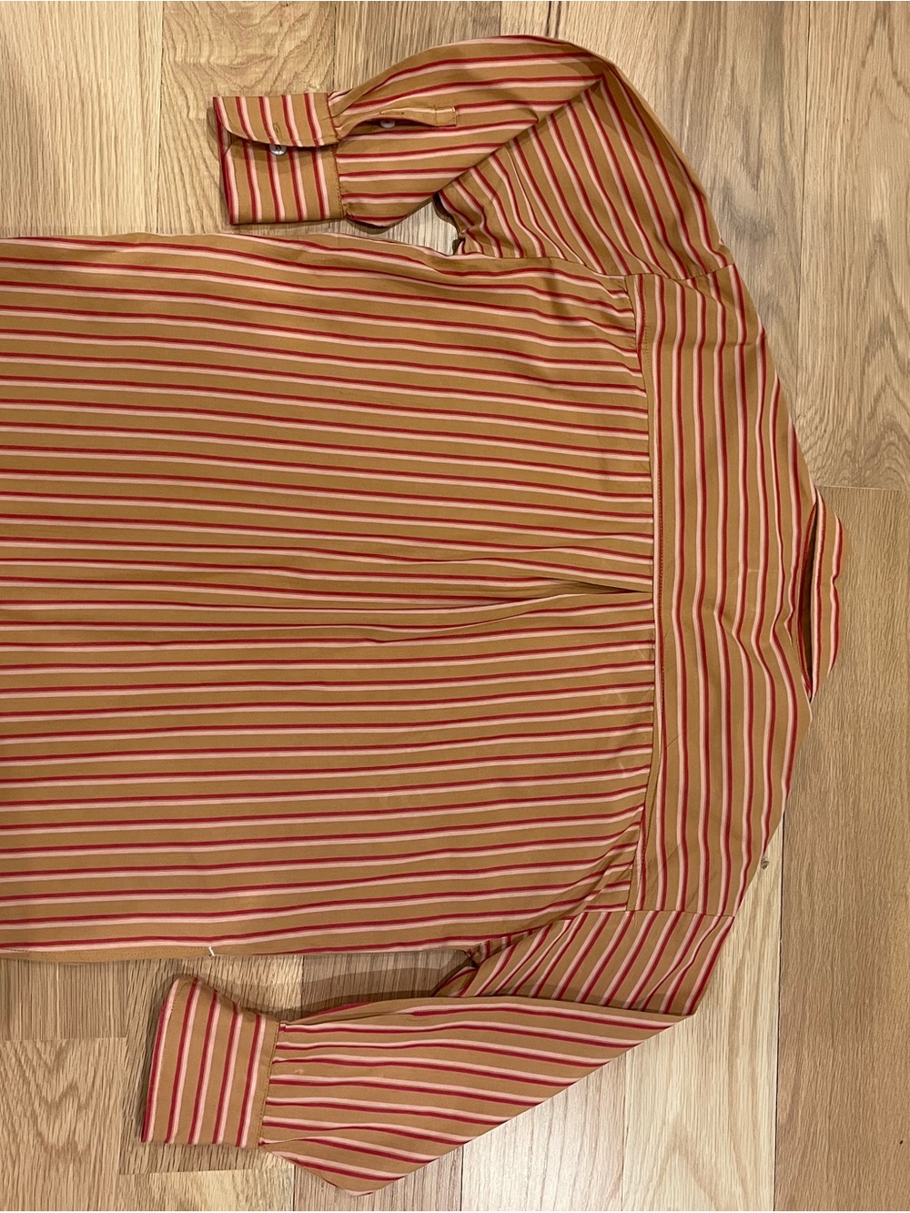 Anthropologie Maeve Striped Button-Down Shirt - Picture 13 of 15